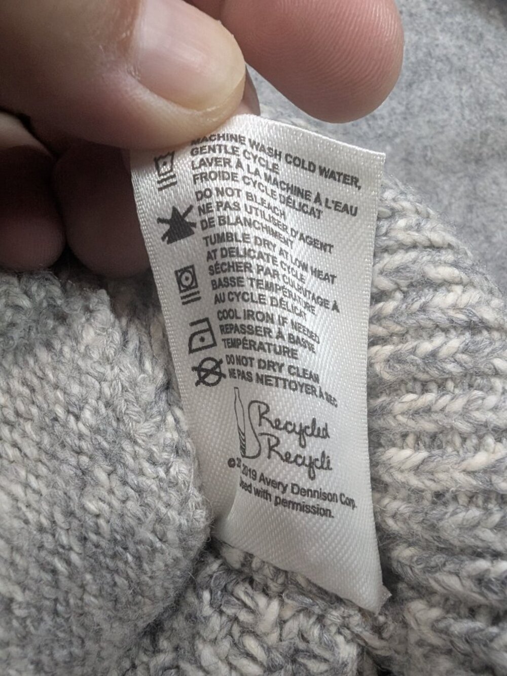 Wind River Heritage Men's Cable Knit Shawl Collar Cardigan Sweater Large - Picture 9 of 14
